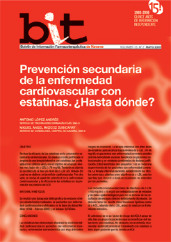 
		Prevención secundaria de la enfermedad cardiovascular con estatinas. ¿Hasta dónde?
		
	