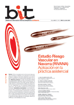 
		Estudio Riesgo Vascular en Navarra (RIVANA). Aplicación en la práctica asistencial.
		
	