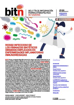 
		
		Riesgo infeccioso de los fármacos sintéticos dirigidos empleados en enfermedades inflamatorias inmunomediadas.
		
	