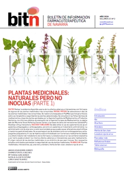 
		Plantas medicinales: Naturales pero no inocuas (parte1)
		
	