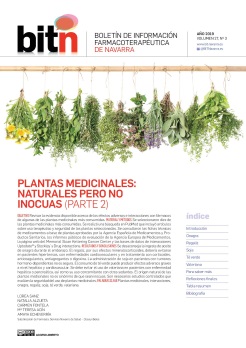 
		Plantas medicinales: naturales pero no inocuas (Parte 2)
		
	