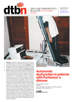 
		
		Autonomic dysfunction in patients with Parkinson´s disease
	