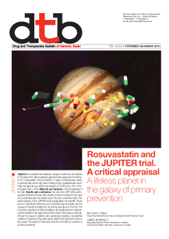 
		
		Rosuvastatin and the JUPITER trial. A critical appraisal
	